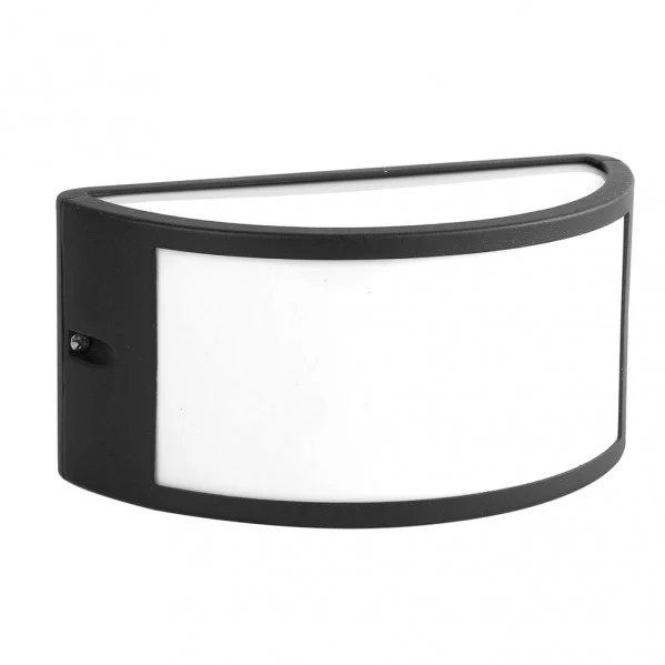 Fabrilamp spot mural Ara aluminium noir E27