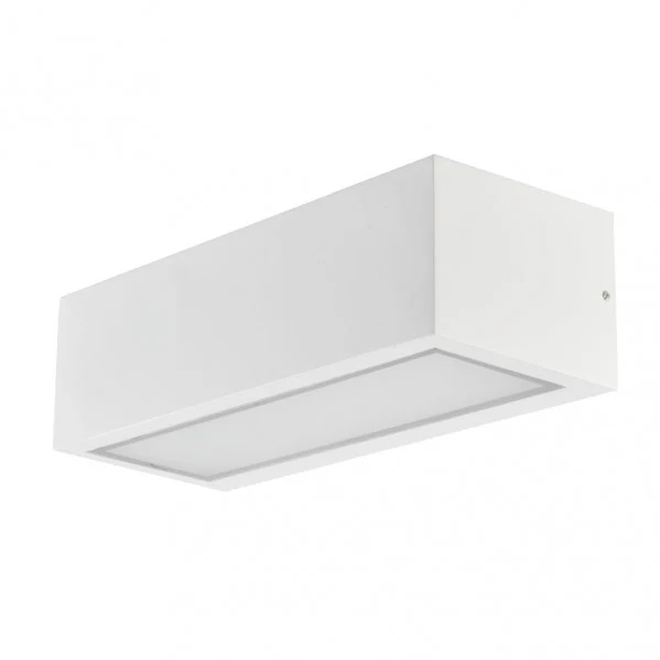 Fabrilamp spot mural Conga aluminium blanc E27