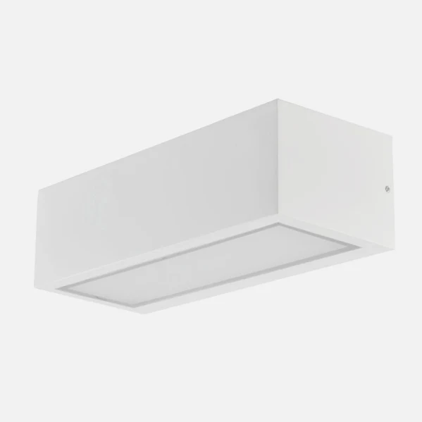 Fabrilamp spot mural Conga aluminium blanc E27