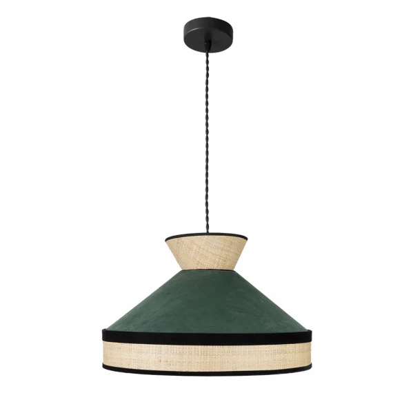 Fabrilamp suspension plafonnier Fabrizio naturel E27