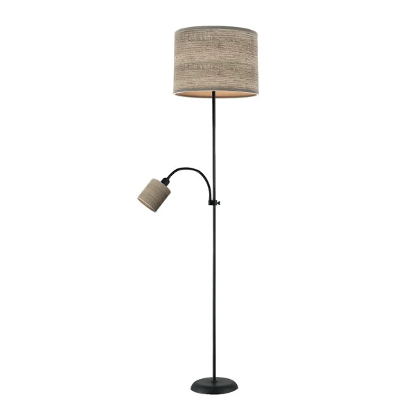 Lampadaire Fabrilamp Armonia noir E27