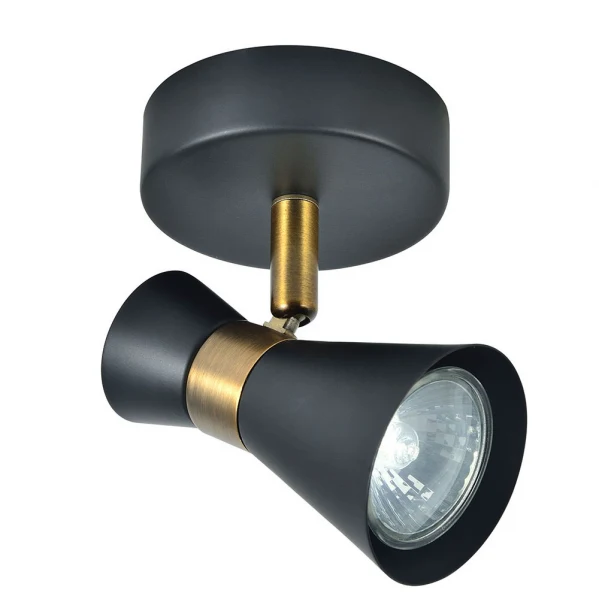 Projecteur Fabrilamp Maximo noir GU10