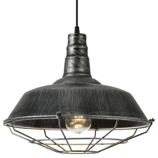 Suspension Fabrilamp Flamenco rustique en métal E27