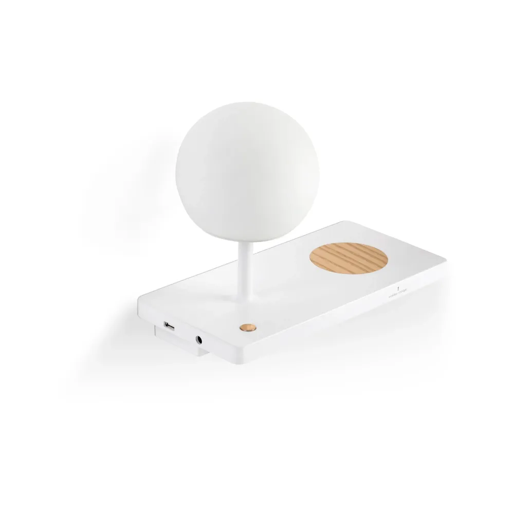 Applique murale d'accentuation FARO Barcelona Niko Pc en aluminium blanc mat LED H 22,0 cm