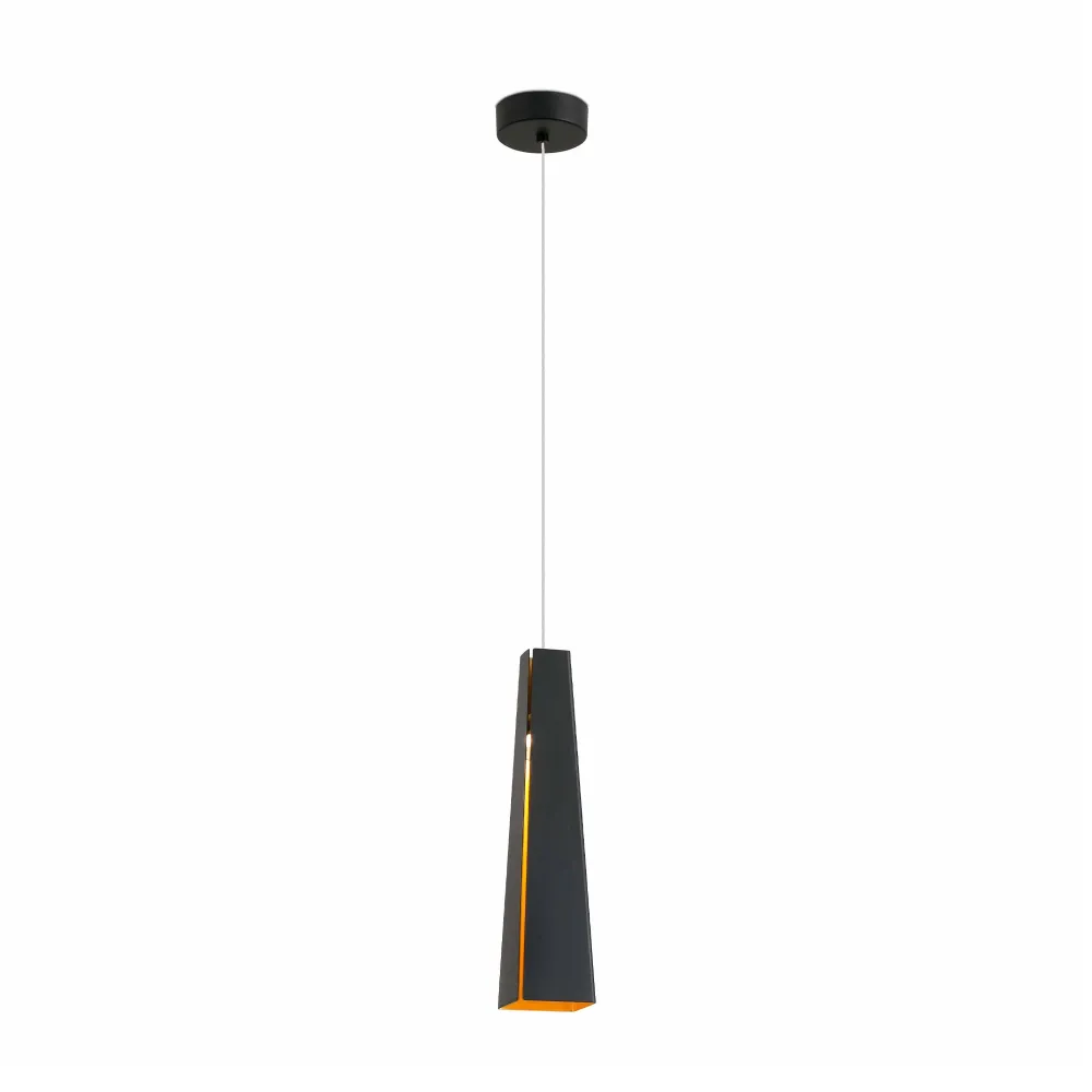 Applique murale d'appoint FARO Barcelona Pluma, aluminium noir mat, LED, H 186 cm