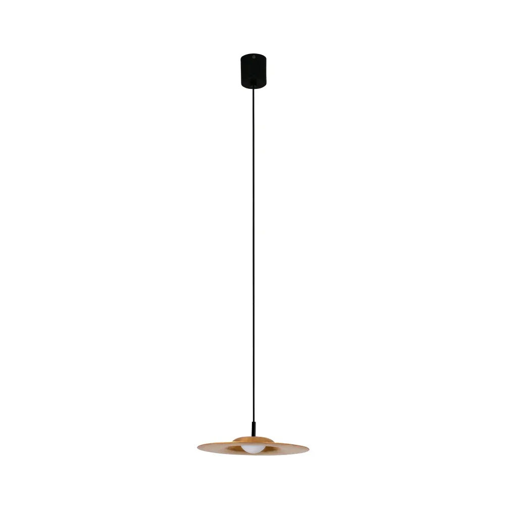 Applique murale FARO Barcelona Cosmos, finition bronze aluminium, LED, hauteur 140 cm
