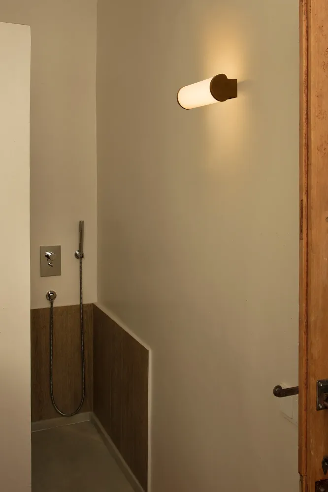 Applique murale FARO Barcelona Danubio, aluminium chromé, LED, H 9,0 cm Chrome