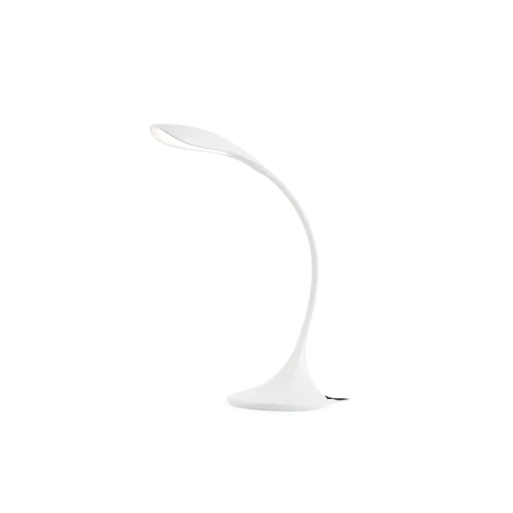 Applique murale FARO Barcelona Otto, ABS blanc mat, LED, H 42,0 cm