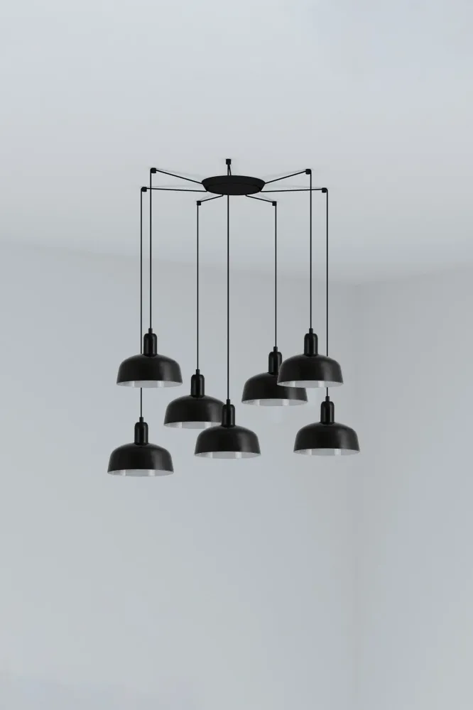 Applique murale FARO Barcelona Tatawin en acier noir E27 Opal