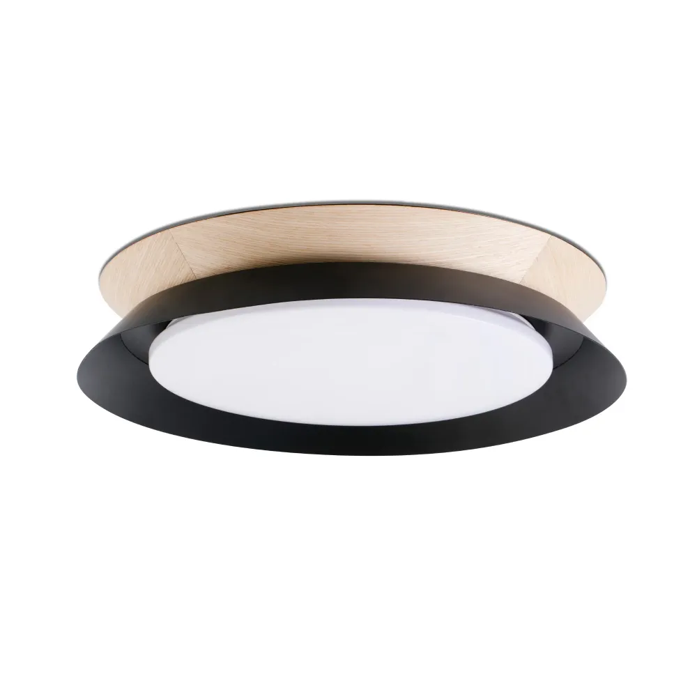 Applique murale FARO Barcelona Tender, acier noir mat, LED, H 8,2 cm Matt