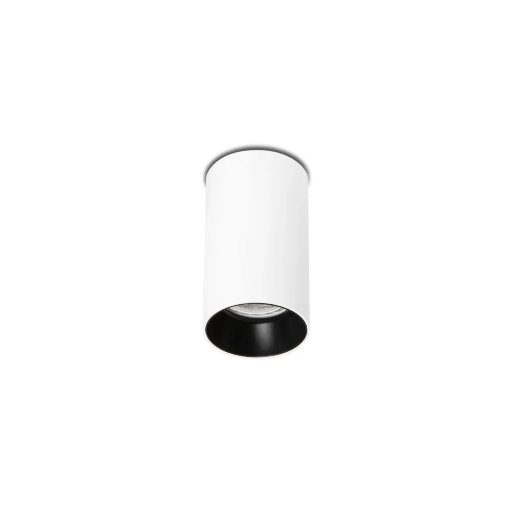 Plafonnier encastré FARO Barcelona Stan, aluminium blanc mat, douille GU10, hauteur 10,5 cm Matt