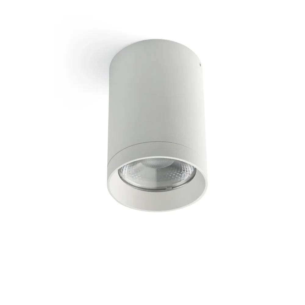 Plafonnier FARO Barcelona Puk en aluminium blanc LED