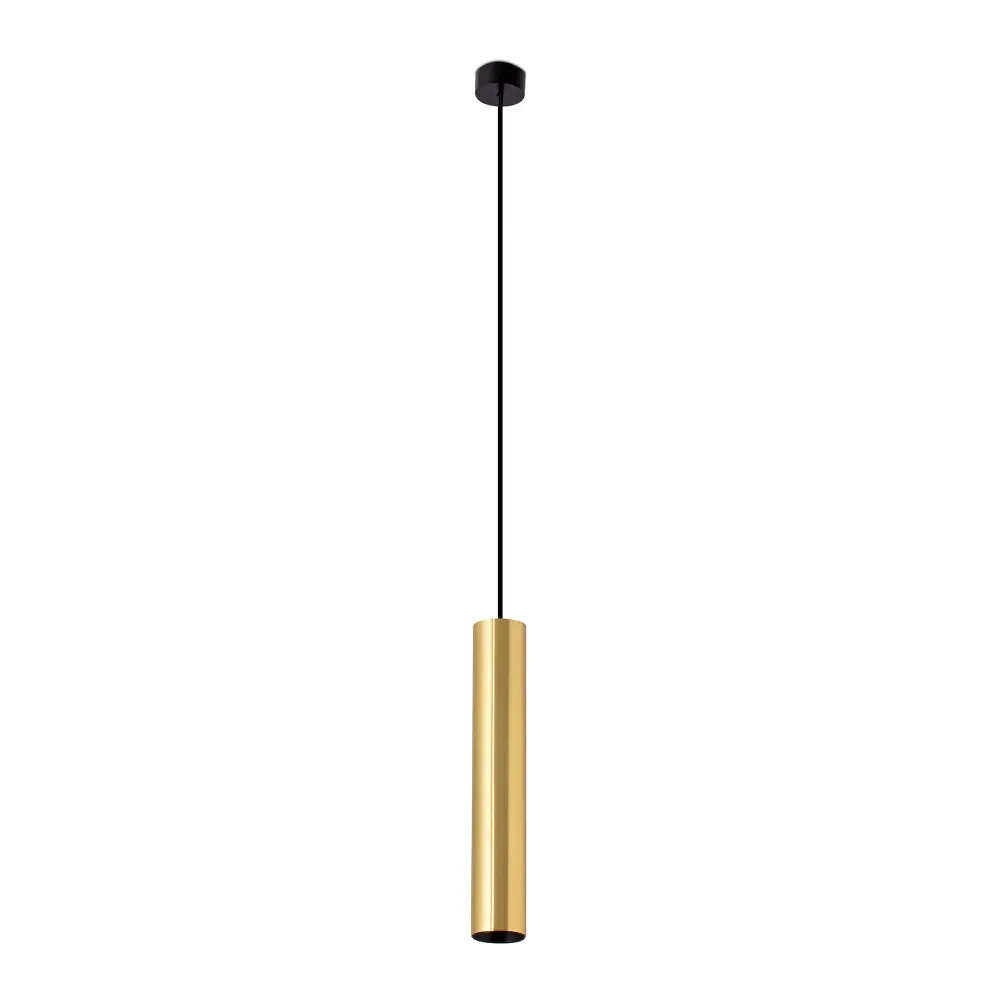 Suspension FARO Barcelona Stan, aluminium noir mat, douille GU10, hauteur 183 cm Matt