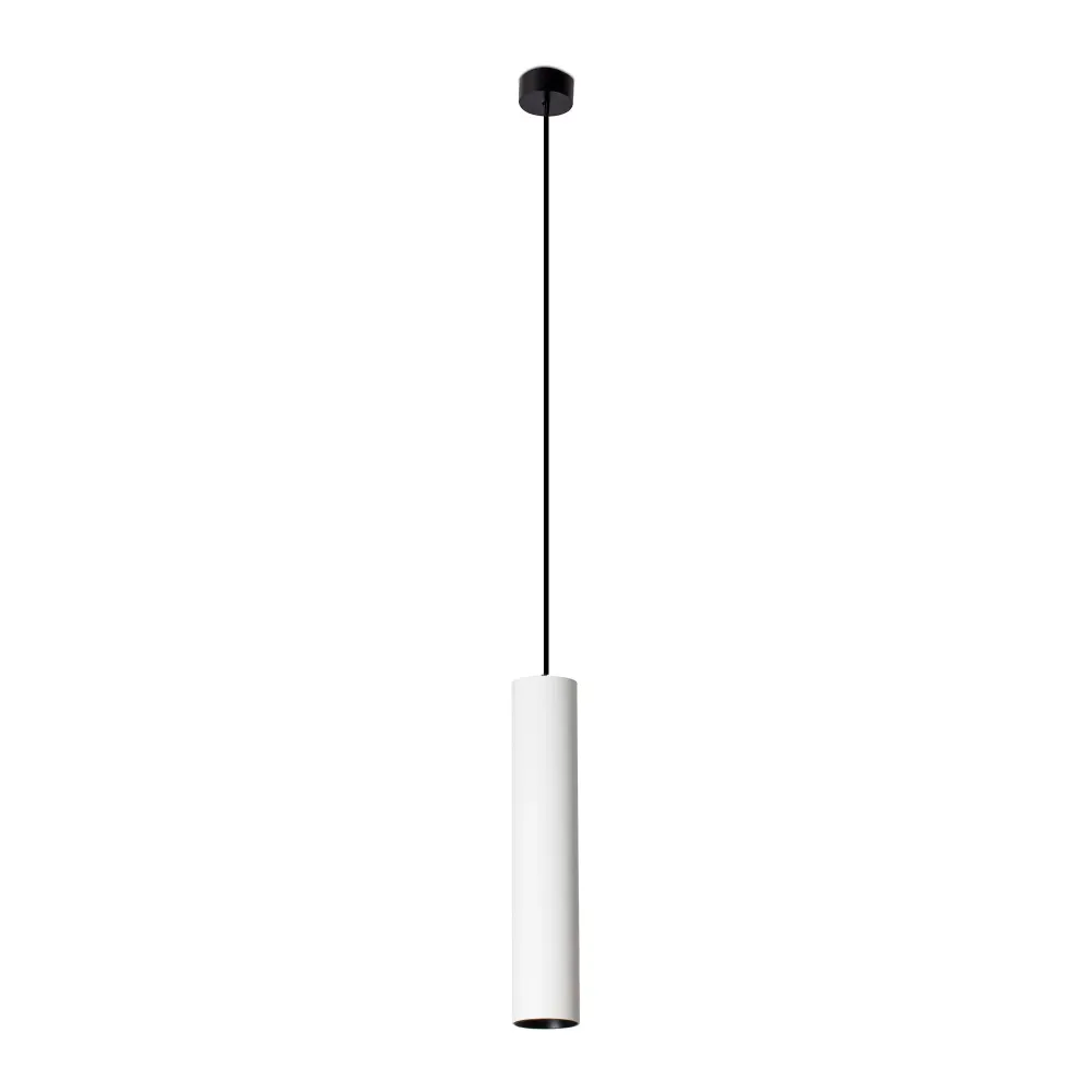 Suspension FARO Barcelona Stan, aluminium noir mat, douille GU10, hauteur 183 cm Matt