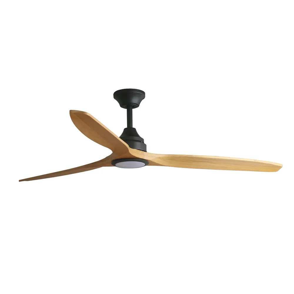 Ventilateur de plafond FARO Barcelona Alo L en acier noir mat avec éclairage LED, hauteur 30,2 cm