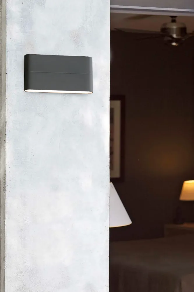 Faro Aday-2 70647 ADAY-2 LED Dark gray wall light