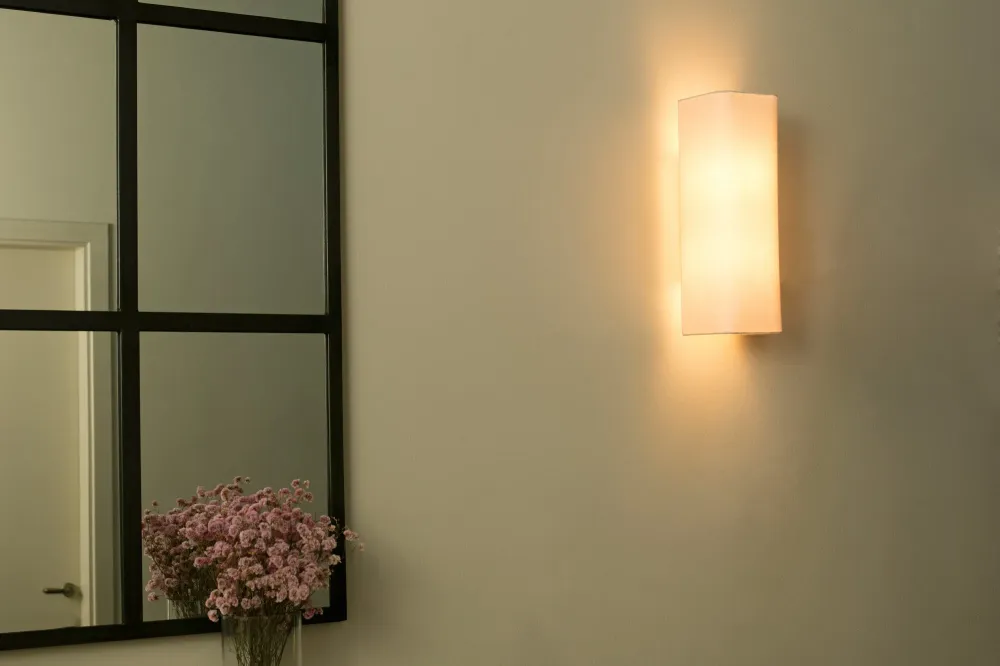 Faro COTTON RCT Horizontal beige wall lamp 2L 66413