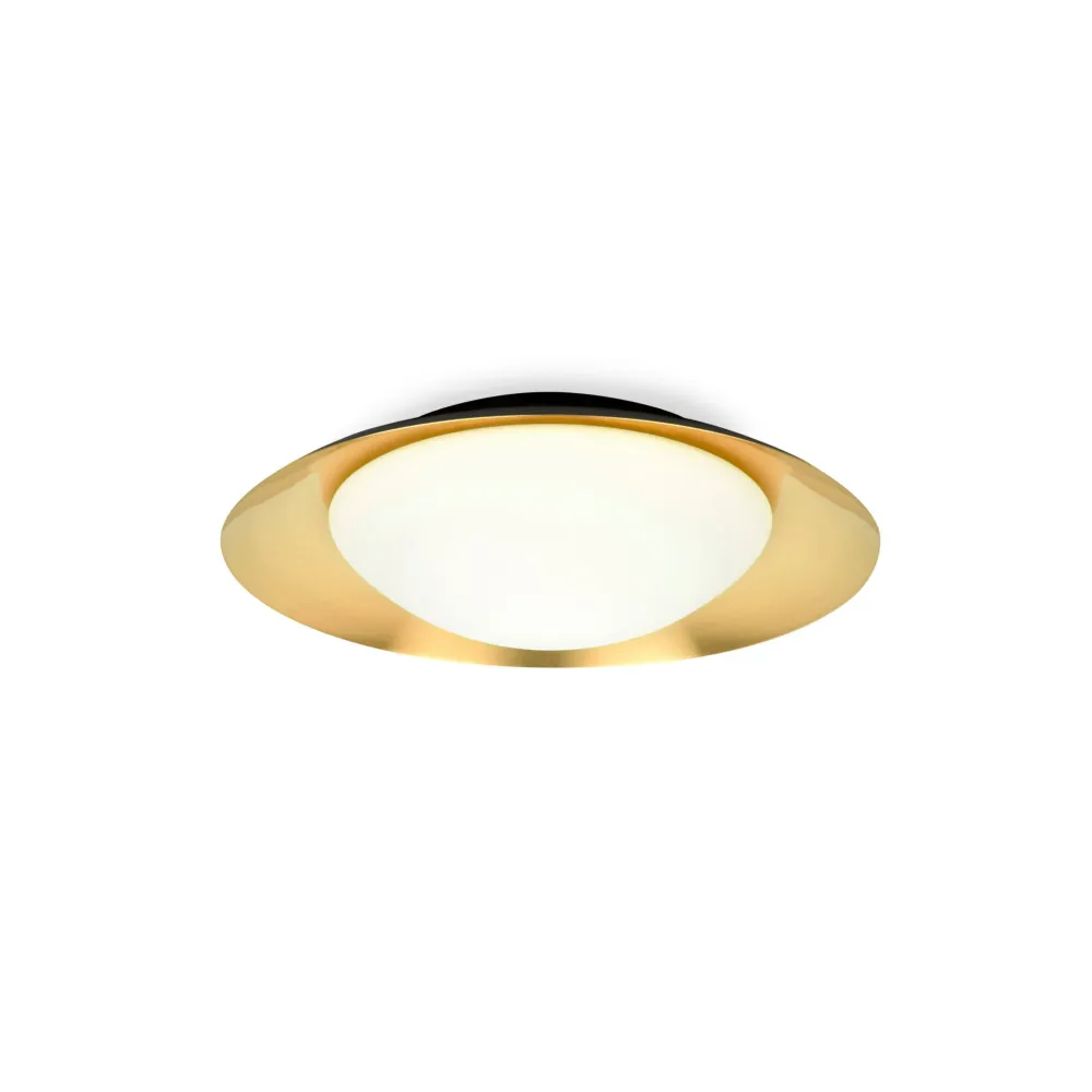 Faro SIDE 390 Black and gold ceiling lamp 15W 62142