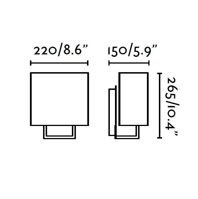 Faro Vesper 29981 Wall Lamp 1 L beige screen