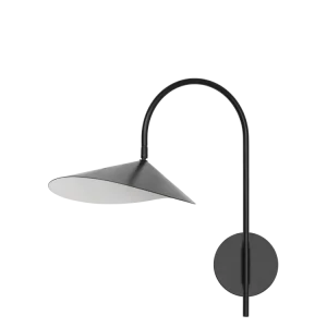 Arum Swivel Wall Lamp - Hardwired - Black Ferm Living - COM