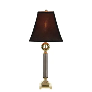 Fern Cottage Kensington Antique Gold Table Lamp