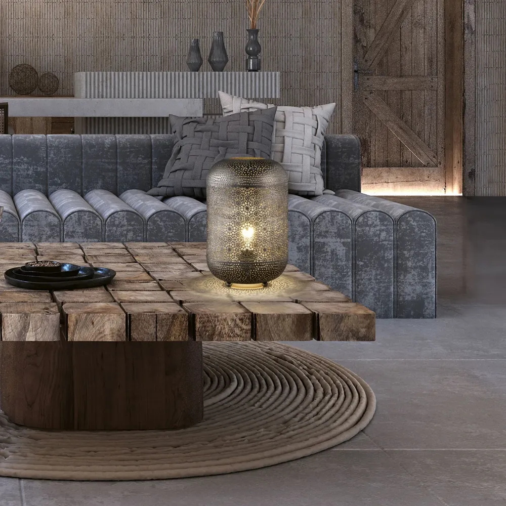Lampe de table Fischer & Honsel Velours 1L E27