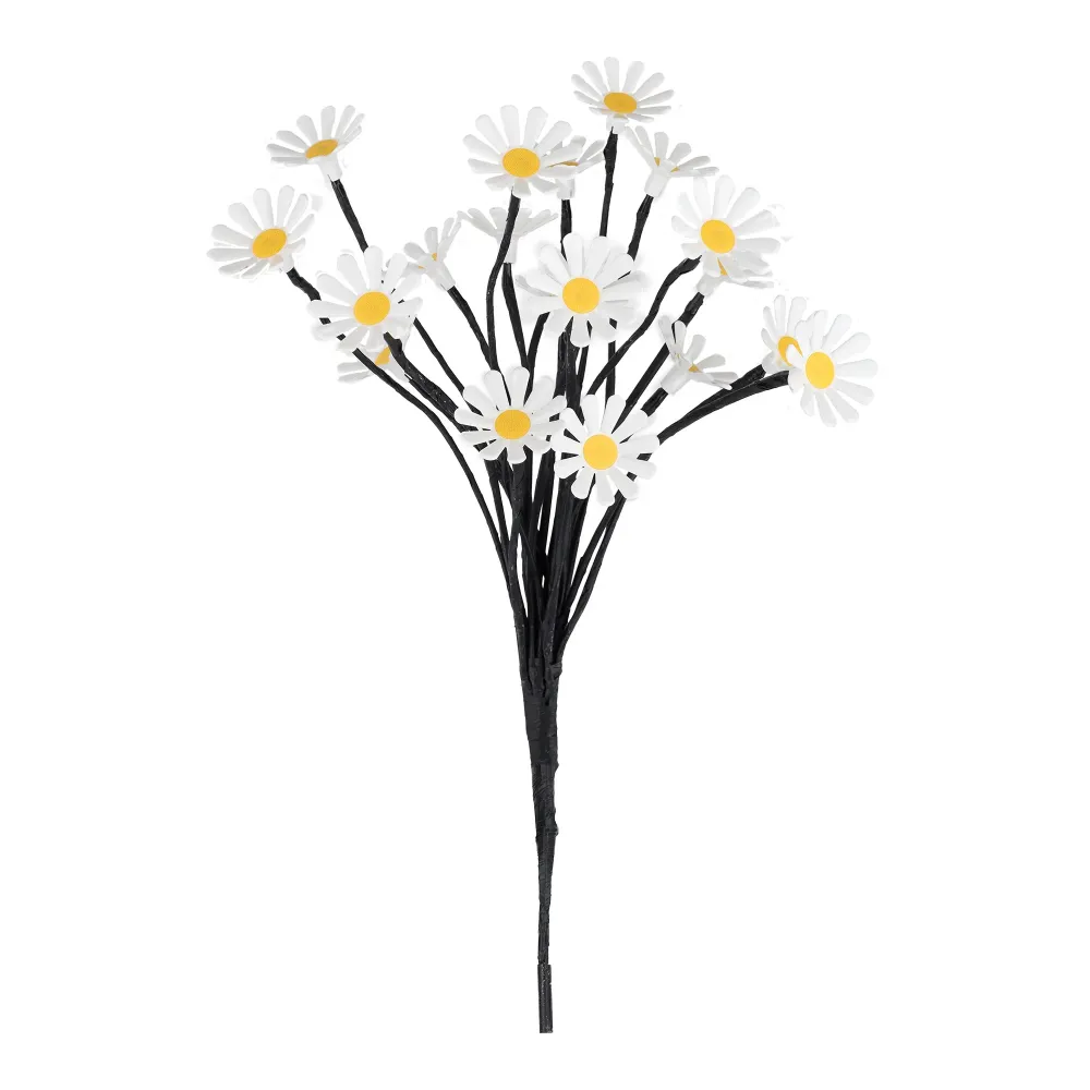 Luminaire sur pieu avec bouquet de marguerites à DEL solaire, 23 po Giant Tiger