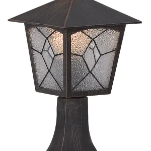 Applique murale extérieure Globo Lighting Atlanta aluminium noir E27