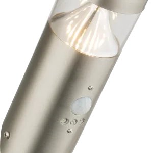 Applique murale extérieure Globo Lighting Fosca en acier inoxydable LED