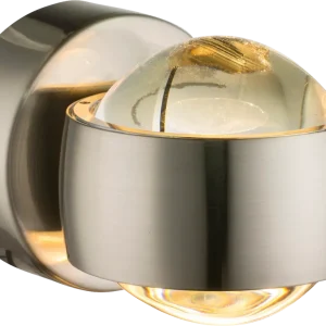 Applique murale Globo Lighting Randi en métal nickelé 2L Nickel