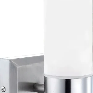 Applique murale Washer Globo Lighting Space en métal nickelé E14