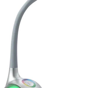 Lampe de bureau Globo Lighting Tarron acrylique argentée 1/2 L