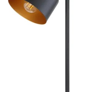 Lampe de lecture Globo Lighting Swinni en métal noir E27