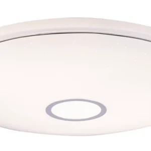 Plafonnier encastré Globo Lighting Connor en métal blanc