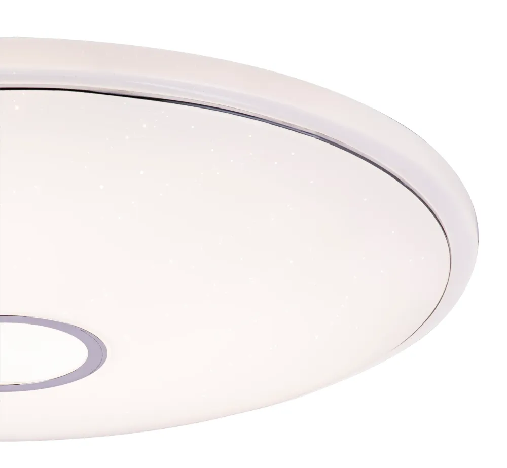 Plafonnier encastré Globo Lighting Connor en métal blanc