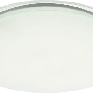 Plafonnier encastré Globo Lighting Optima en métal blanc