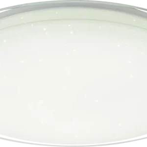 Plafonnier encastré Globo Lighting Optima en métal blanc