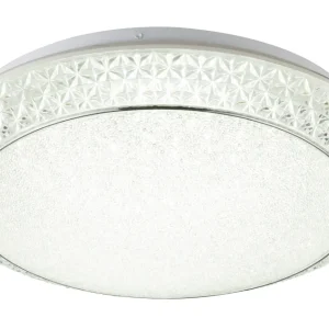 Plafonnier encastré Globo Lighting Ronja en métal blanc