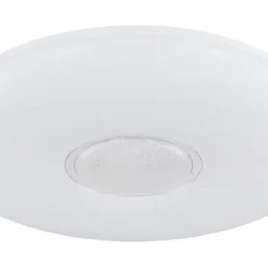 Plafonnier encastré Globo Lighting Sully en métal blanc 1/1 L