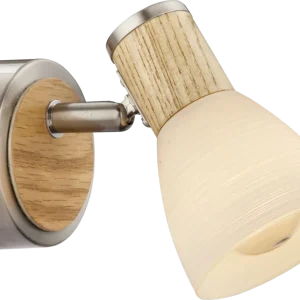 Suspension Globo Lighting Gylfi en métal nickelé E14