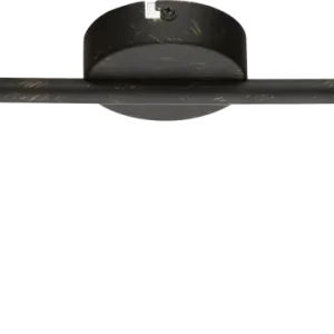 Suspension Globo Lighting Namus en métal noir E14 2L