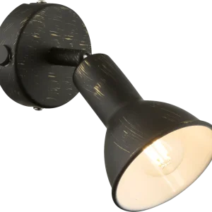 Suspension Globo Lighting Namus en métal noir E14