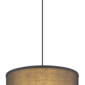 Suspension Globo Lighting Nathan en métal noir E27