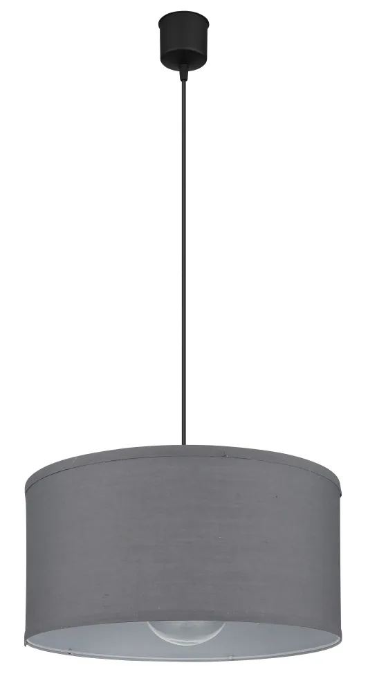 Suspension Globo Lighting Nathan en métal noir E27