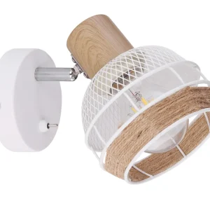 Suspension Globo Lighting Widy en métal blanc E27