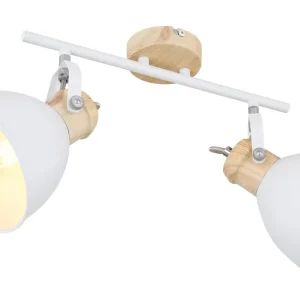 Suspension Globo Lighting Wiho en métal blanc E27 2L White