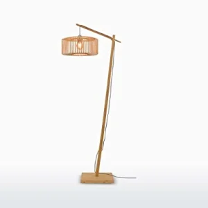 Lampadaire (base naturelle) - BROMO - Bambou - Good&Mojo