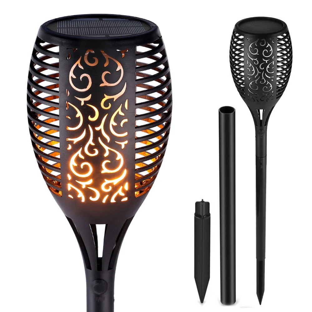 Lampe torche solaire GreenBlue GB156 TrueFlame avec flamme vacillante