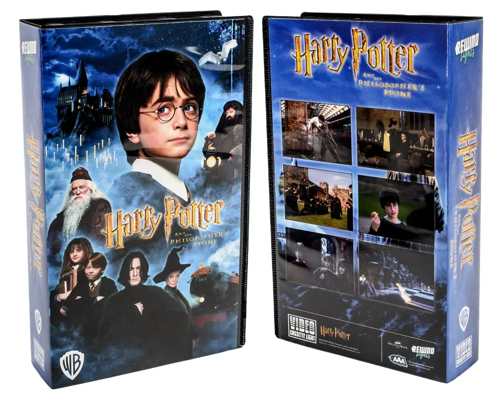 Lampe à cassette vidéo Harry Potter à l'école des sorciers