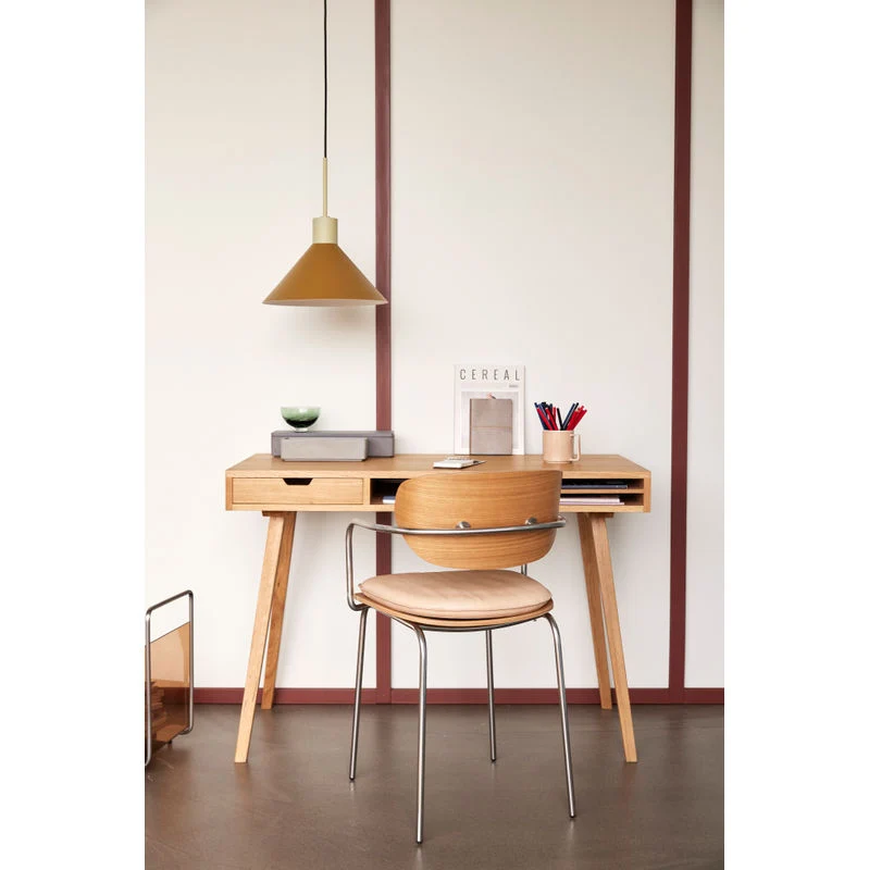 Hübsch Lampe Chalk Ambre